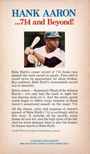 Hank Aaron . . . 714 and Beyond!