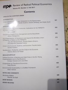 Review of Radical Political Economics: Volume 49, Number 3, Fall 2017
