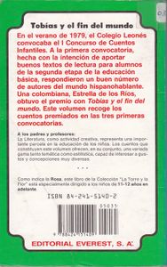 Tobías Y El Fin Del Mundo (Y Otros Cuentos)