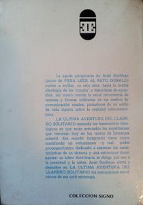 La Última Aventura Del Llanero Solitario