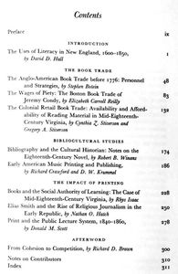 Printing & Society in Early America