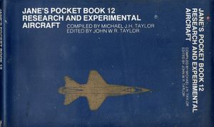 Jane's Pocket Book 12: Research and Experimental Aircraft