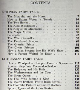 Tales Of The Amber Sea. Fairy Tales of the Peoples of Estonia, Latvia and Lithuania