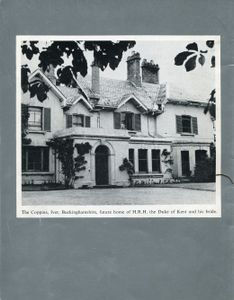 A Pictorial Souvenir of the Engagement of His Royal Highness the Duke of Kent to Miss Katharine Worsley, March 1961