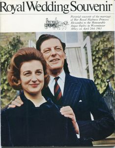 Royal Wedding Souvenir. Pictorial souvenir of the marriage of Her Royal Highness Princess Alexandra to the Honourable Angus Ogilvy in Westminster Abbey on April 24th 1963