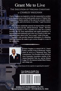 Grant Me to Live (The Execution of Virginia Christian)