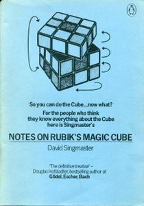 Notes On Rubik's Magic Cube