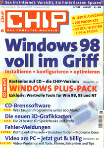 CHIP - Das Computer-Magazin 08/1998