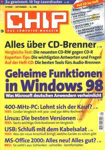 CHIP - Das Computer-Magazin 09/1998