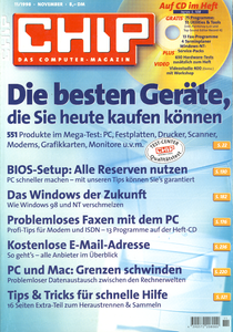 CHIP - Das Computer-Magazin 11/1998