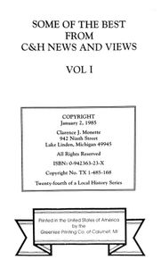 Some of the Best from C&H News & Views (Vol. I)
