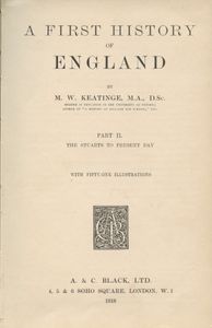A First History of England. Part 2. The Stuarts to Present Day