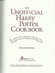 The Unofficial Harry Potter Cookbook