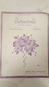Barcarolle From "Tales of Hoffman"