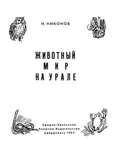Животный Мир На Урале
