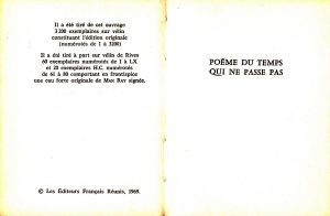 Les Chambres, Poème Du Temps Qui Ne Passe Pas