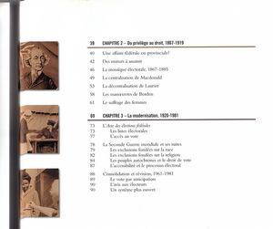 L'Histoire Du Vote Au Canada - (Deuxième Édition