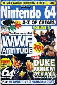 Nintendo 64 A-Z Of Cheats Volume 5