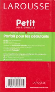 Petit dictionnaire français / italien