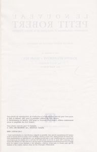 Le nouveau Petit Robert 1 (Dictionnaire de la langue française)
