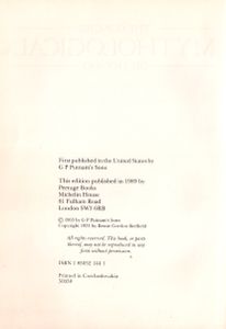 The Concise Mythological Dictionary