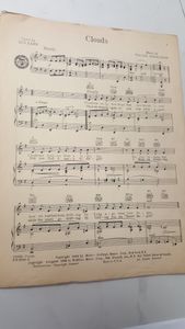 Clouds Sheet Music 1935