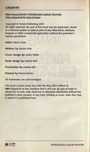 N64 Magazine Presents: Pokémon Gold/Silver - The Complete Solution