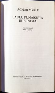 Laulu punaisesta rubiinista