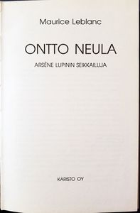 Ontto neula