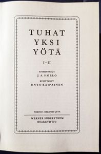 Tuhat yksi yötä