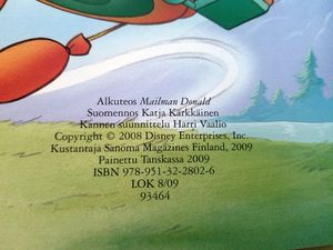 Aku Ankka postinkantajana