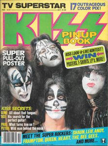 Kiss Pinup Book October, 1976