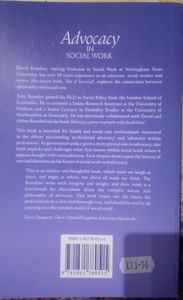 Advocacy In Social Work