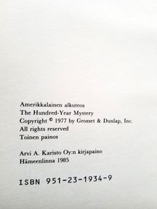 Sadan vuoden arvoitus