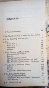Against Our Will: Men, Women And Rape