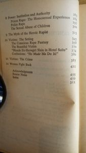 Against Our Will: Men, Women And Rape