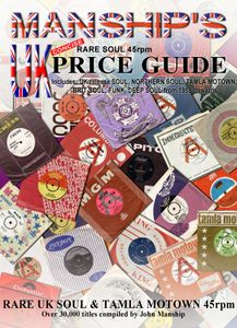 MANSHIPS UK SOUL 45  PRICE GUIDE