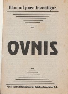 Manual Para Investigar OVNIS