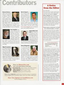 Military History, Vol. 27, No 1, May 2010