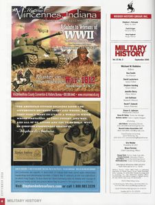 Military History, Vol. 27, No 3, September 2010