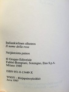 Ruusun nimi