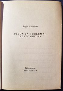 Pelon ja kuoleman kertomuksia