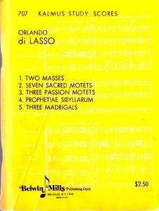 Orlando di Lasso: Choral Music