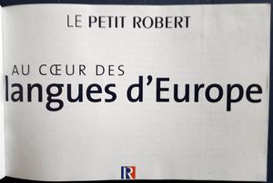 Au cœur des langues d'Europe