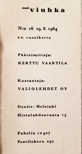 Uusi viuhka n:o 16