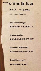 Uusi viuhka n:o 8
