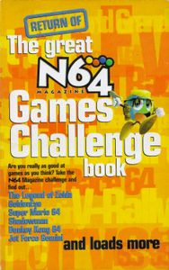 Return of the Great N64 Magazine Games Challenge Book