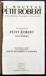 Le Nouveau Petit Robert