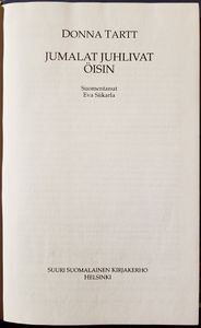 Jumalat juhlivat öisin