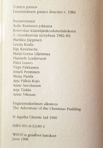 Seikkaileva jälkiruoka - viisi kertomusta